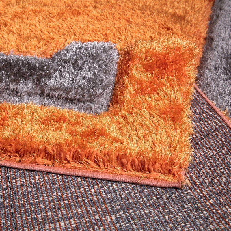 Sesta Machine Tufted Shag Area Rug, Rectangle 60 x 110cm