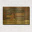 'Hot Bath' By Pam Britton Gold Metal Wall Art, 16" x 12"-133071341