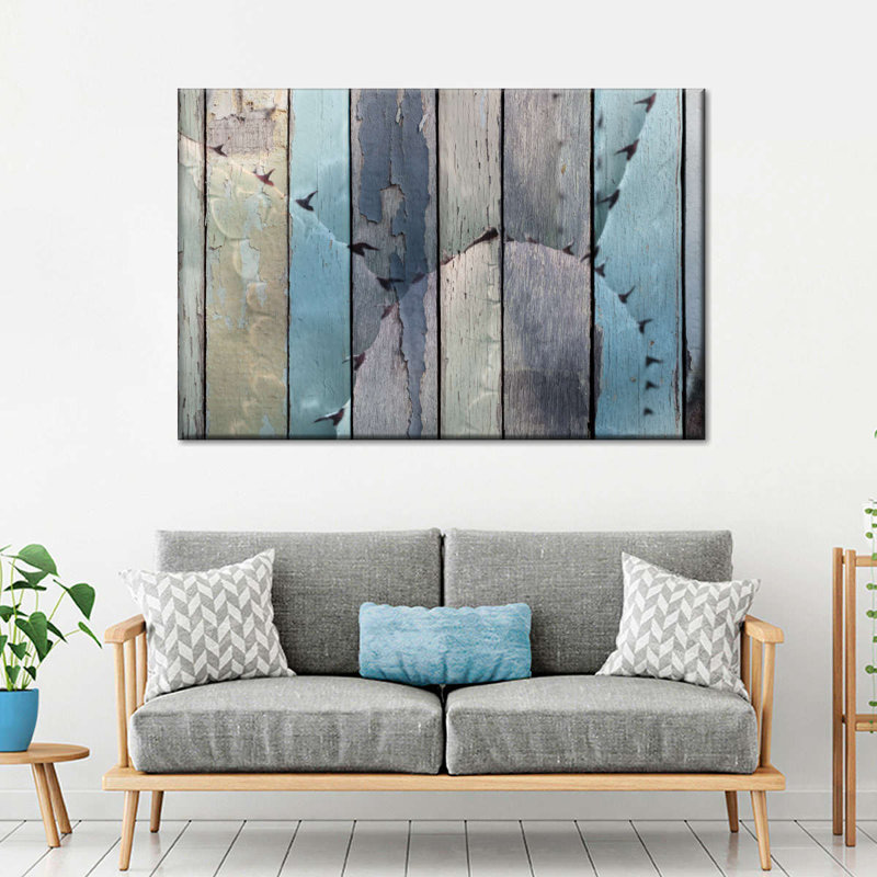 " Rustic Cactus Canvas Print ", 48" H x 32" W x 1.25" D