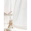 Voilage blanc filtrant la lumière avec passe-tringle-869450952