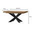 Stina Manufactured + Solid Oak Wood Extendable Dining Table (160-210 cm)