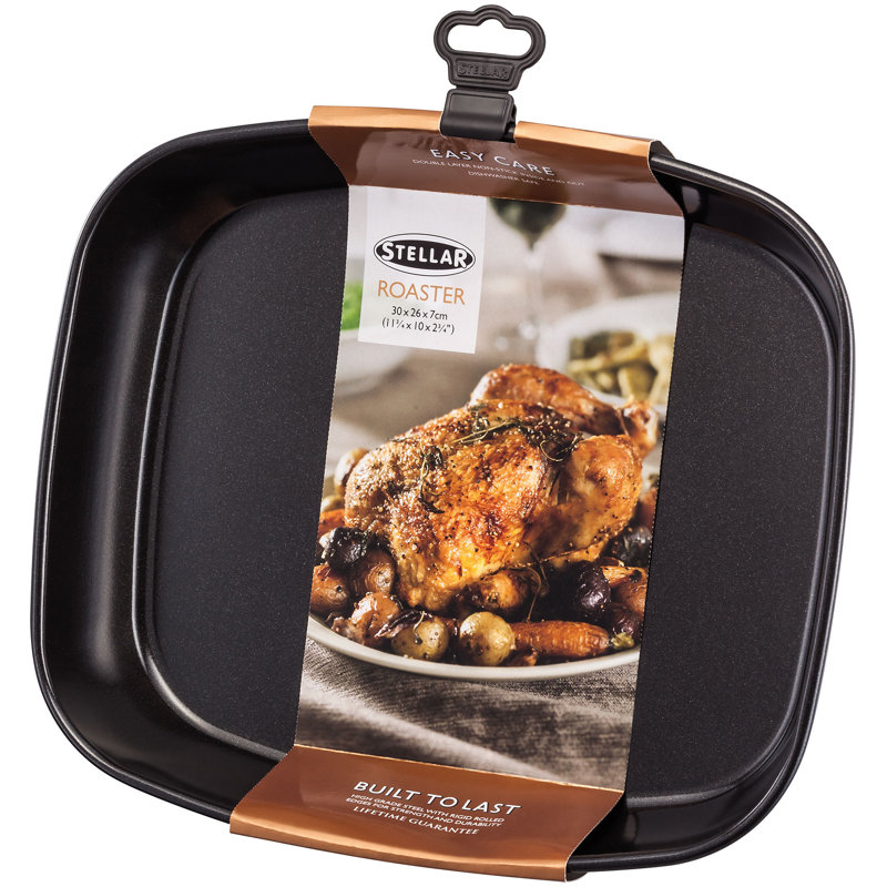 Stellar Stellar Baking Non-Stick Stainless Steel Roasting Pan