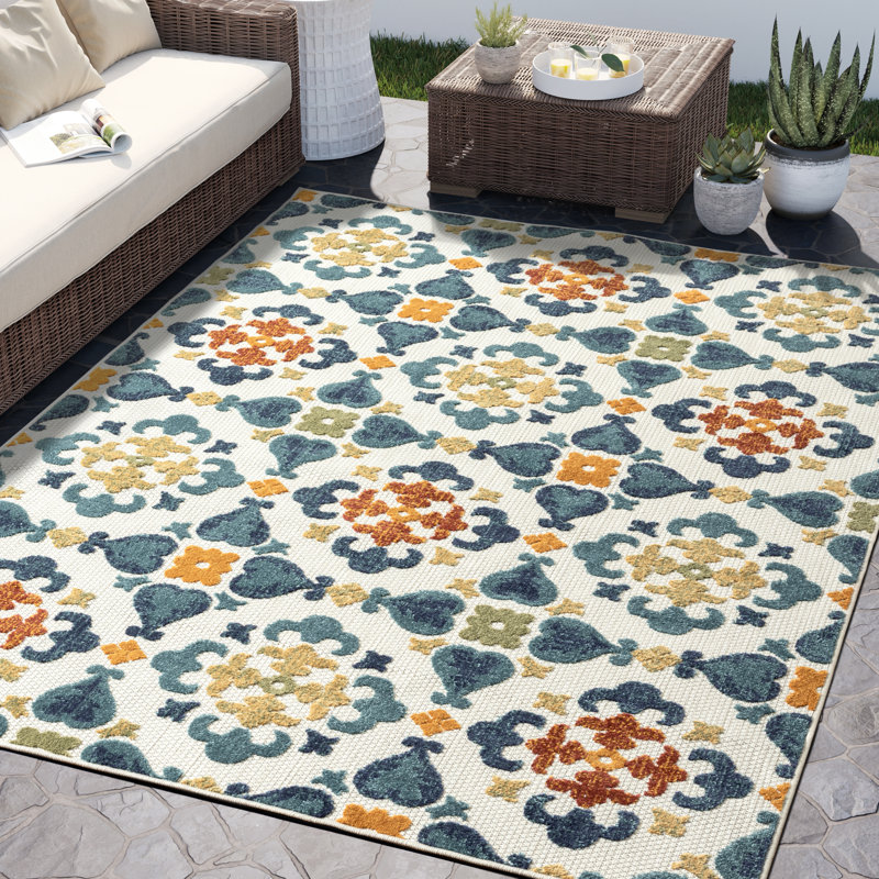 Tapis multicolore Ahmi Fraze HAM130A, Rectangle 6 pi x 9 pi