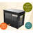 Southwick ECOFLEX Medium Furniture Style Dog Crate in Black-1634755693-1634755694