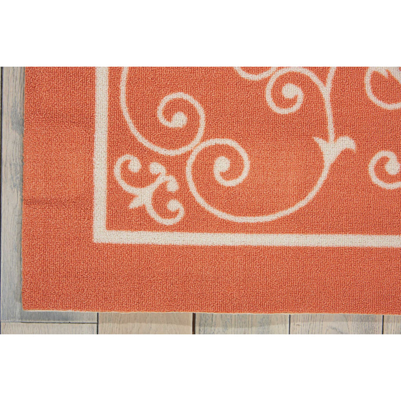Abstract Indoor / Outdoor Area Rug, Rectangle 305 x 396cm
