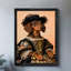 Art encadré noir rétro, un chien élégant et digne, impressions de style rétro-1547083708
