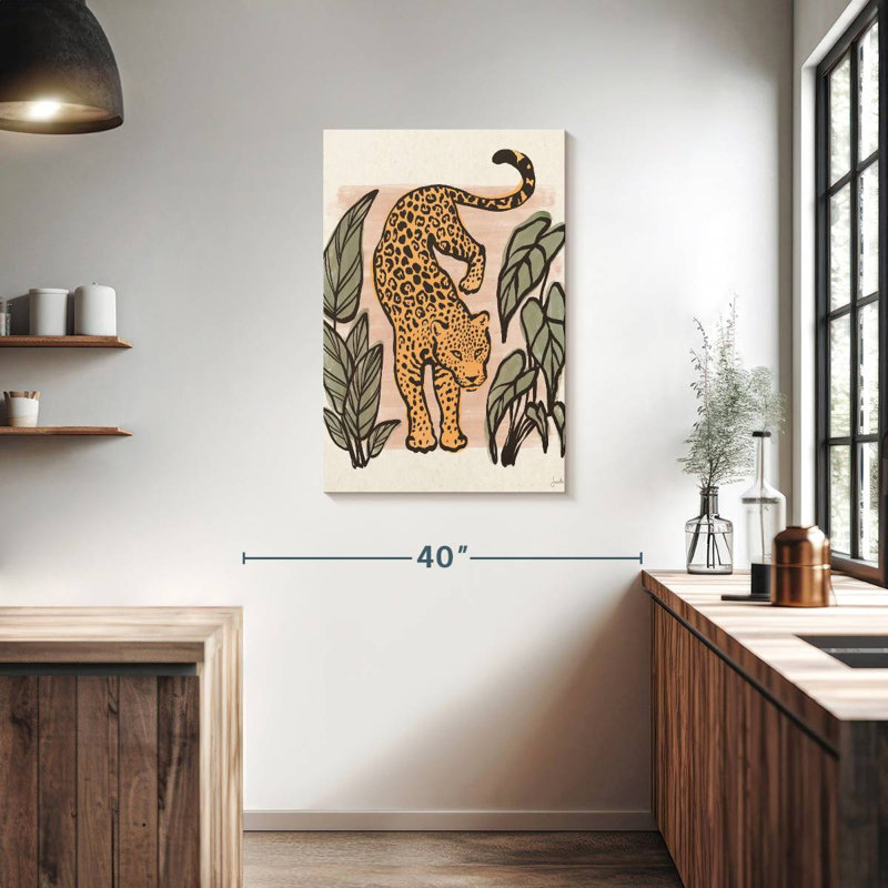 Brampt Jungle Cats I, 36" H x 24" W