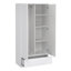 Parley 2 Door Manufactured Wood Wardrobe