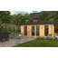 The Sampi Tongue & Groove Log Cabin 18x10w