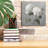 'White Hydrangeas'  by Danhui Nai Canvas Wall Art