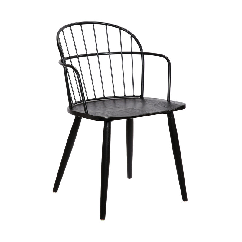 Arm Chair, Black