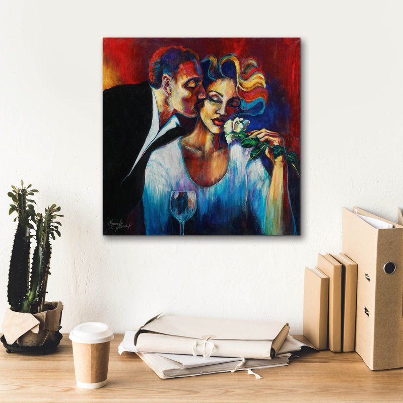 Le parfum de l'amour par Monica Stewart, H 18 po x l 18 po x P 0,75 po