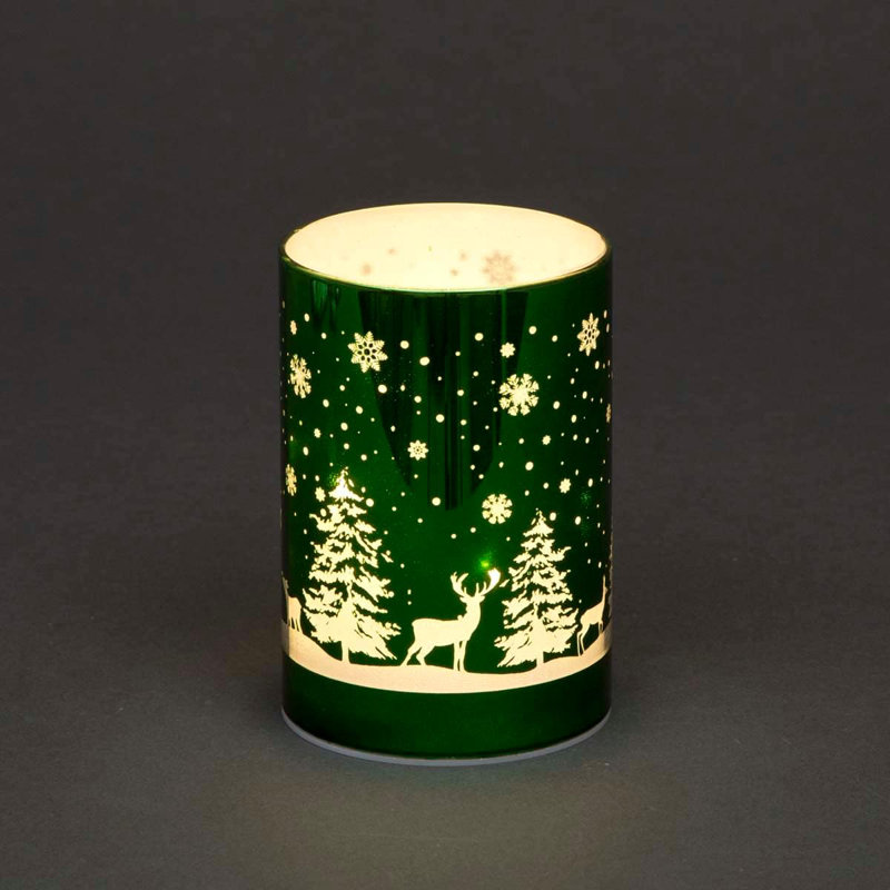 LED Indoor / Outdoor Single Christmas Light, Green