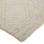 Tapis beige en laine / coton touffeté à la main 4 pi x 6 pi Keely