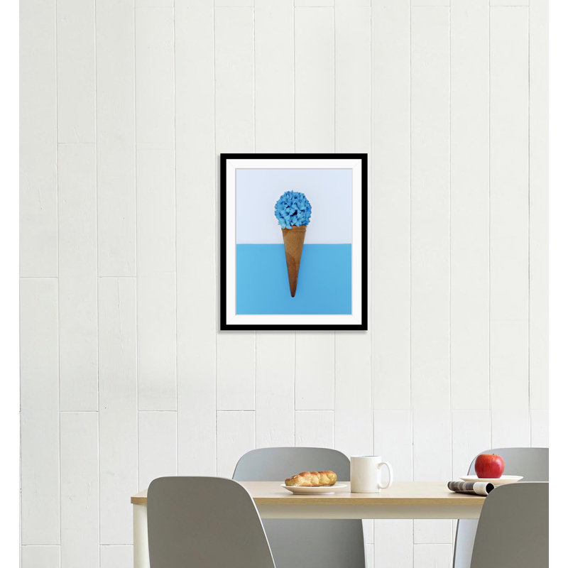 Blumeneis - Single Picture Frame Print