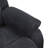 Double Manual Recliner Chair, Overstuffed Loveseat w/ Cupholders, Corduroy, Black