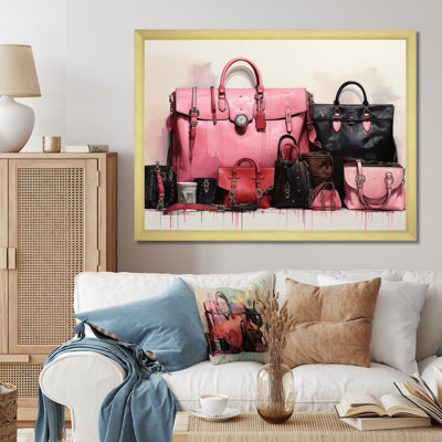 " Pink Designer Bags Glamour I "