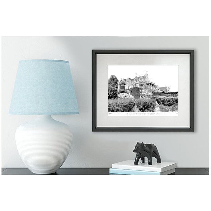 St Catherine, St Catherine - Single Picture Frame Print, 28cm H X 36cm W x 2cm D