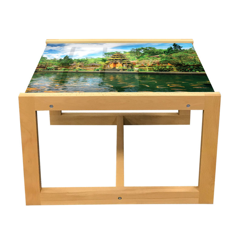 Jamario Trestle Coffee Table, 40cm H x 46.5cm W x 62cm D