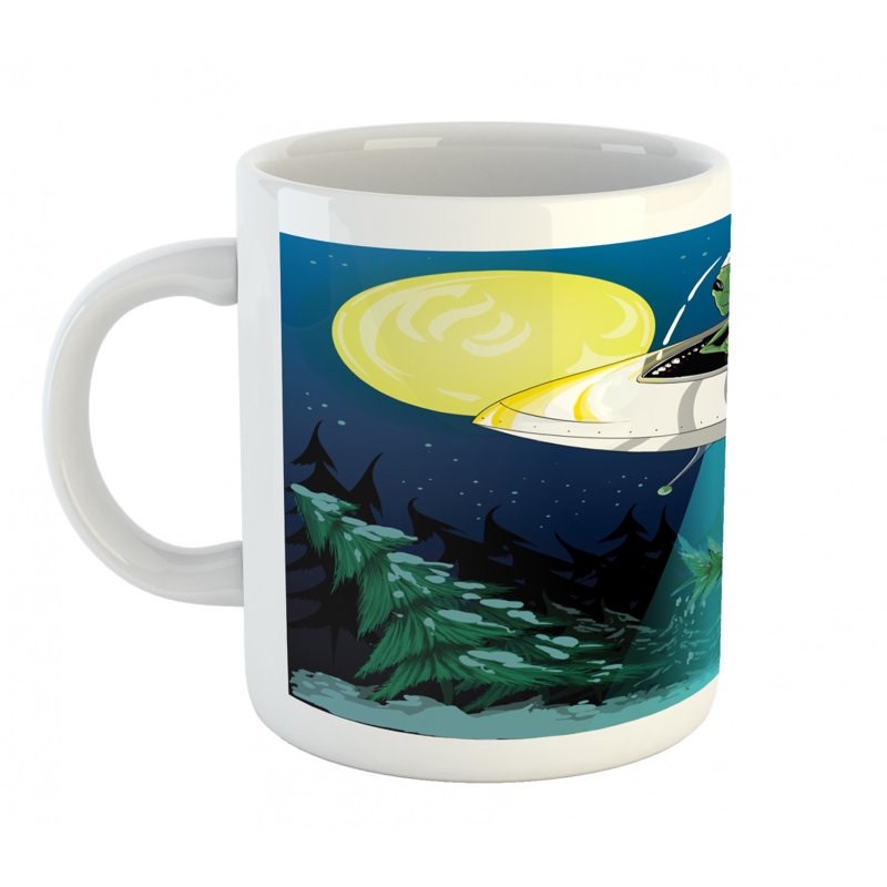 Grande tasse à café space outer