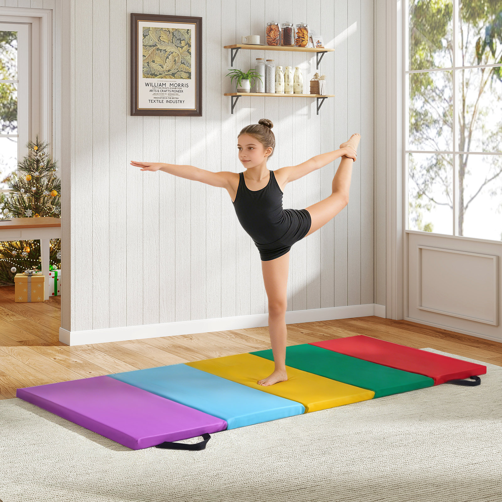 Folding Fitness Exercise Ma