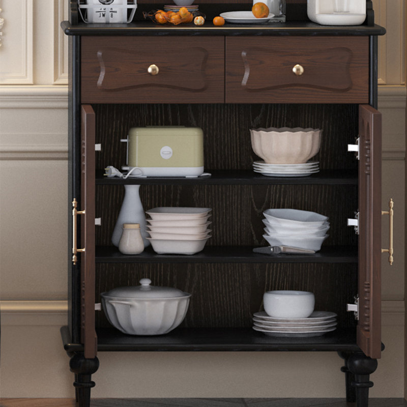 Bibliothèque de luxe rétro de style français, Brown