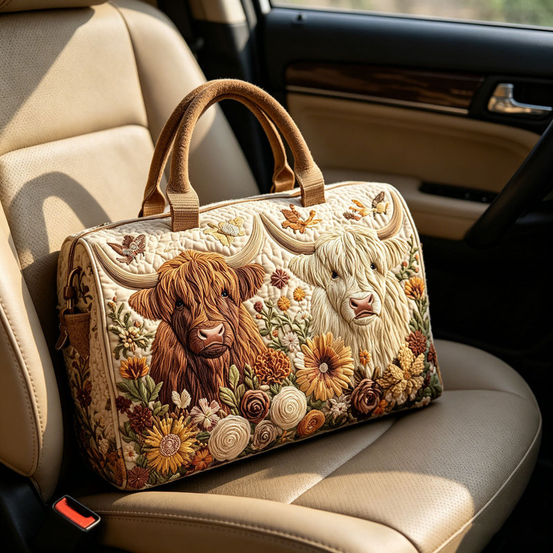 Sac à dos à dos de vache, C