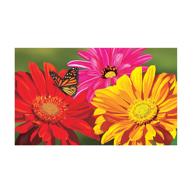 Tapis d'interrupteur géant Gerbera Estate Sassafras
