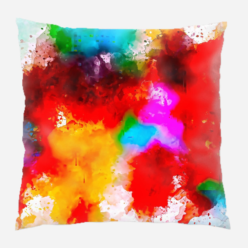 Coussin décoratif Boylon, Microsuède, Intérieur