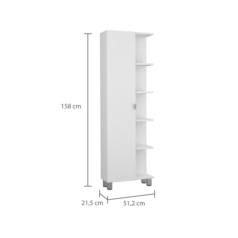 Gracieuse Freestanding Linen Cabinet