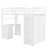 Falishia Kids Full,Twin Loft Bed with Drawers-108320927-108320928