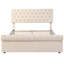 Upholstered Ottoman Storage Bed-801995182