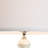 Coastal Ceramic and Acrylic Bedside Table Lamp