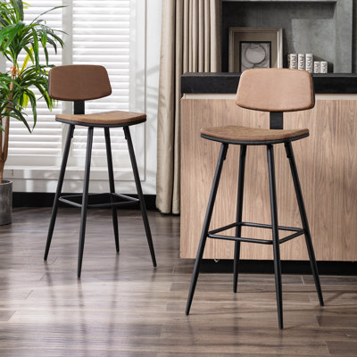 Liela 29.33" Bar Stool(Set of 2)