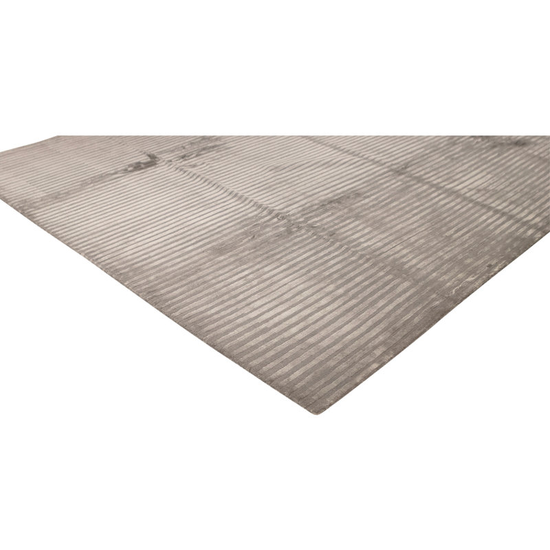Hand Knotted Silk and Wool Indoor Rug