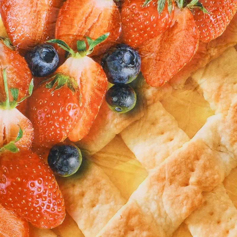 Couverture à tarte aux fruits Catalonia, couverture alimentaire réaliste, cadeaux amusants pour les adolescents, 59 pouces, monocouche