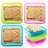 Fresh Keepers Sandwich Lunch Box Containers with Vented Lids
