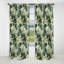 Motif tropical discret - Rideau floral occultant - 1 panneau-107549265