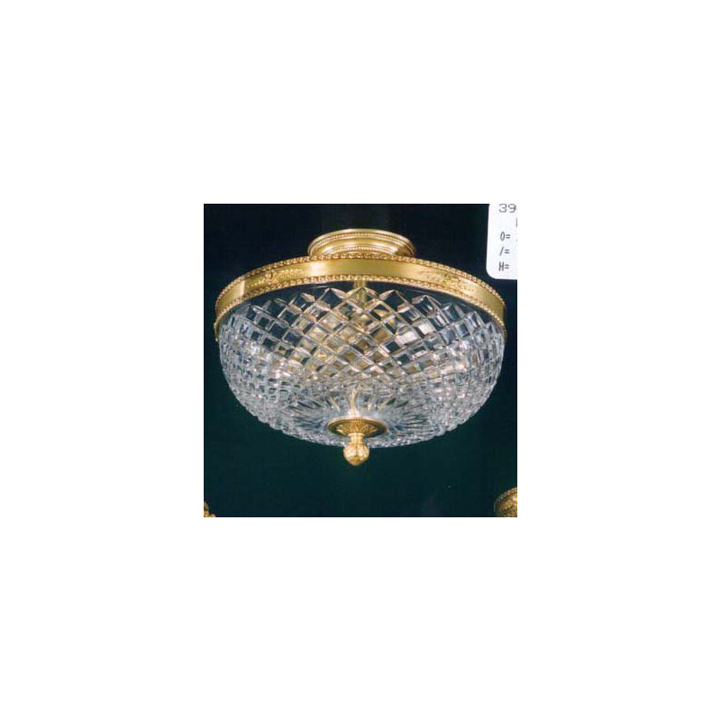 Deveau Semi Flush Mount, Antique Silver