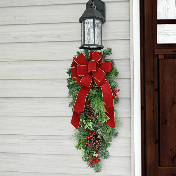 The Holiday Aisle® Faux Pine Swag & Reviews | Wayfair