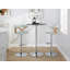 Tabourets de bar Laquietta réglables en hauteur avec repose-pieds arrondis en forme de T-93726388-93726383