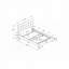 Lit plateforme en tissu d'ameublement-1230068104-1230068100