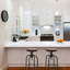 Tabouret de bar pivotant