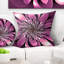 Coussin floral scintillant luxueux fractal-29458199-29458202