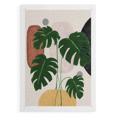Contemporary Nature I -Canvas Print Only - NOT FRAMED