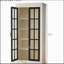 Garde-manger avec porte vitrée, vitrines avec rangement-392365237