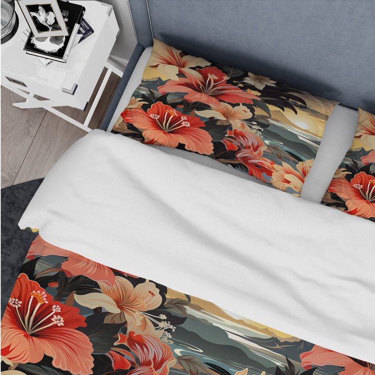 Bay Isle Home Adaneli No Floral Duvet Cover Set - Wayfair Canada