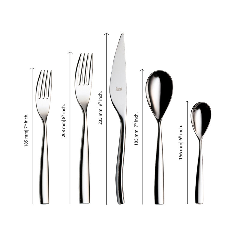 Arte 20 - Piece Stainless Steel Flatware Set - Service for 4