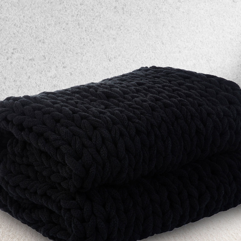 Jeté Chunky, Noir