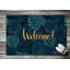 Non-Slip Floral Outdoor Doormat